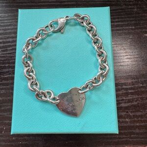 Tiffany & Co. Silver Heart Bracelet